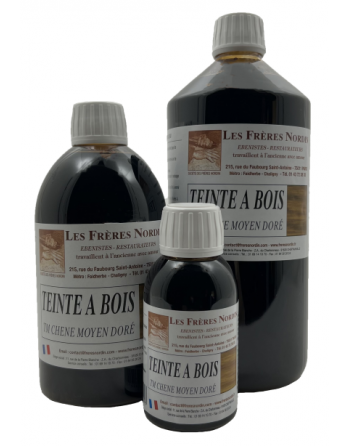 TEINTE A BOIS CHENE MOYEN DORE