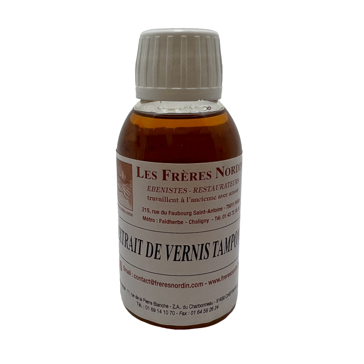 EXTRAIT DE VERNIS AU TAMPON INCOLORE