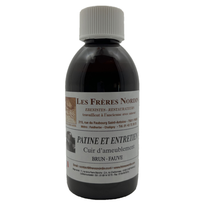 PATINE POUR CUIR BRUN/FAUVE