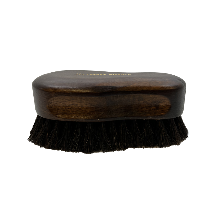BROSSE DOUCINE SP CUIR MELANGE SOIE NOIRE