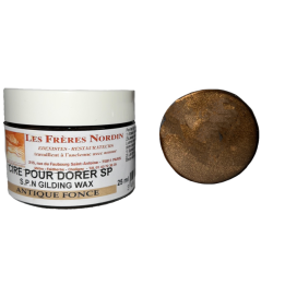 CIRE POUR DORER OR ANTIQUE FONCE