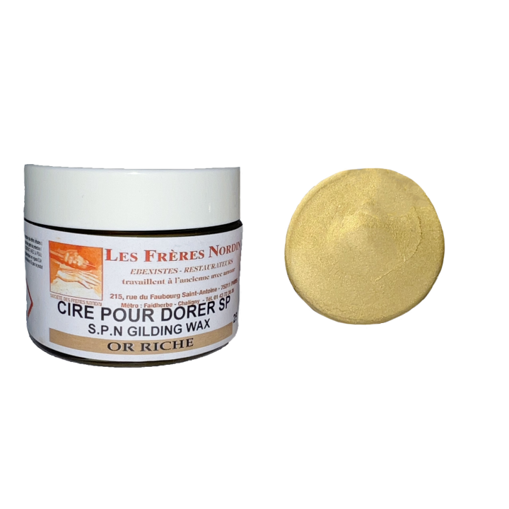 CIRE POUR DORER OR RICHE