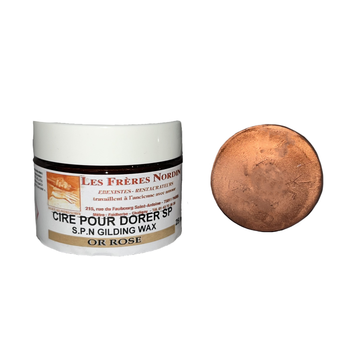 CIRE POUR DORER OR ROSE