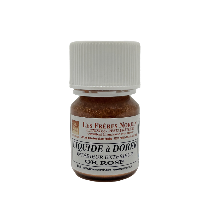 LIQUIDE POUR DORER OR ROSE