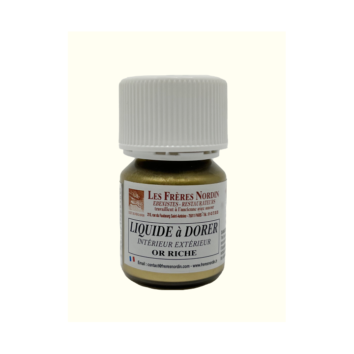 LIQUIDE POUR DORER OR RICHE