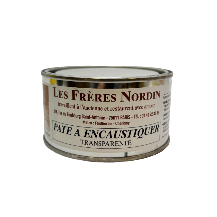PATE A ENCAUSTIQUER TRANSPARENTE