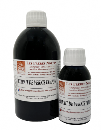 EXTRAIT DE VERNIS AU TAMPON...