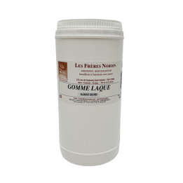 GOMME LAQUE BLANCHE DECIREE