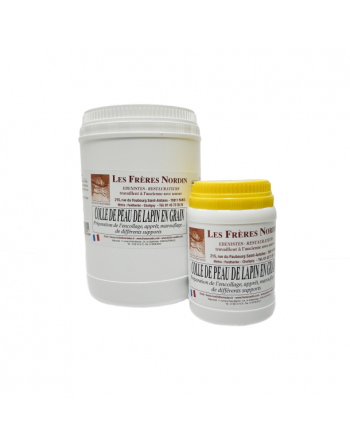 COLLE PEAU DE LAPIN EN GRAIN