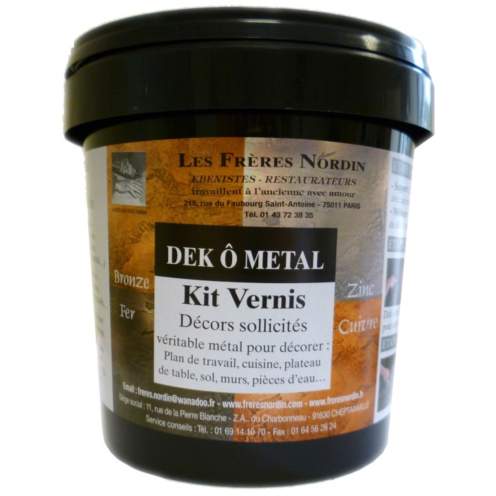 DEK O METAL ALUMINIUM KIT VERNIS
