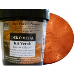 DEK O METAL CUIVRE KIT VERNIS