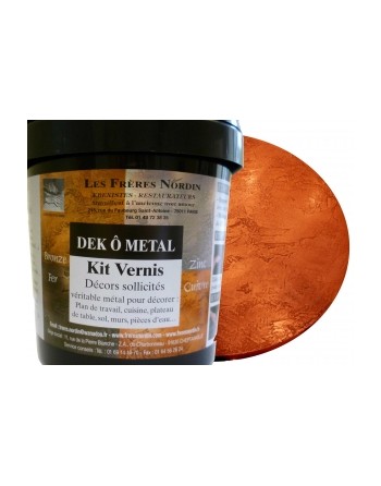 DEK O METAL CUIVRE KIT VERNIS