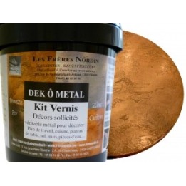 DEK O METAL BRONZE KIT VERNIS