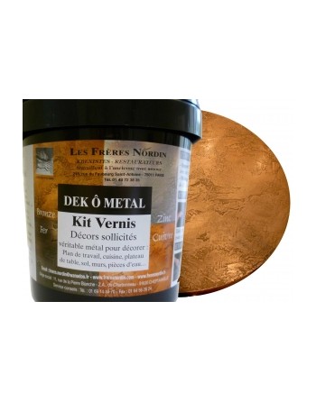 DEK O METAL BRONZE KIT VERNIS