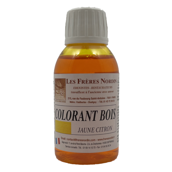 COLORANT BOIS JAUNE CITRON
