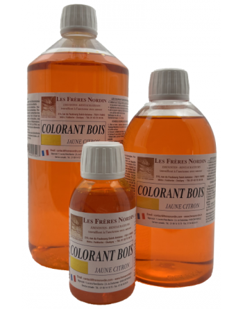 COLORANT BOIS JAUNE CITRON