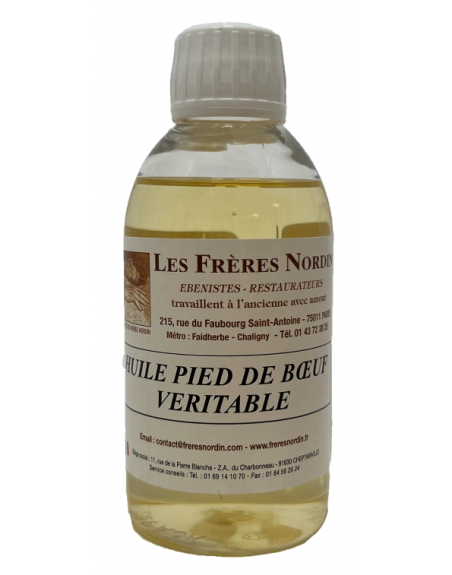 huile de pied de boeuf pour cuir