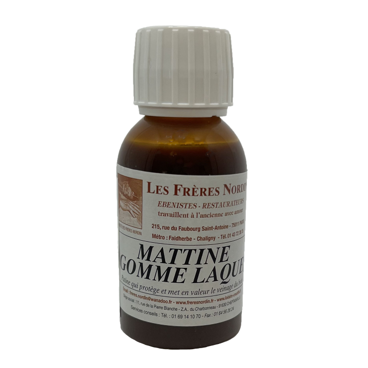 MATTINE GOMME LAQUE NATURELLE