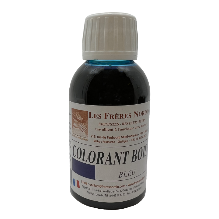 COLORANT BOIS BLEU