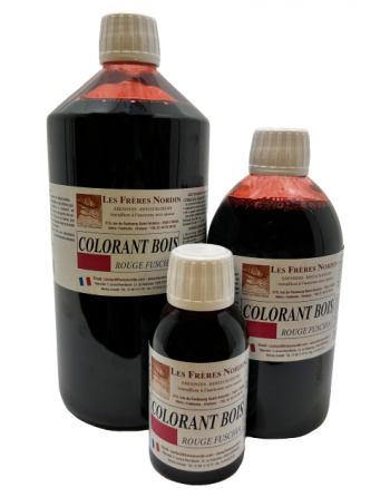 COLORANT BOIS ROUGE FUSCHIA