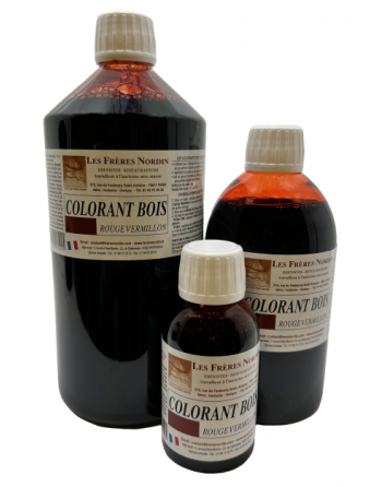 COLORANT BOIS ROUGE VERMILLON